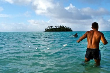 Fishermen Cook Islands