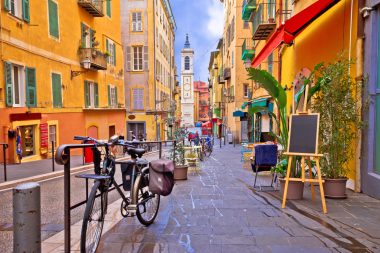 Pedestrian zone in Nice