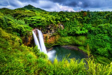 Wailua Falls, Kauai,  