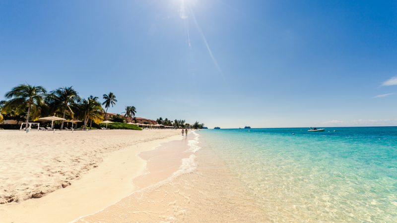 Strand auf Grand Cayman, Cayman Islands