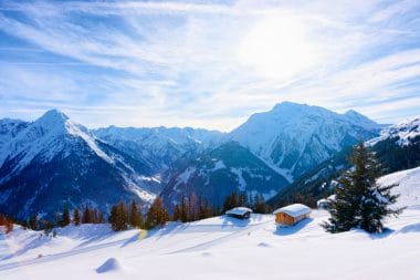 Mayrhofen in winter