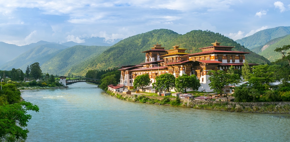 Kloster Punakha Dzon, Bhutan
