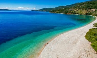 Agios Dimitrios (Saint Demetrios) beach on the island of Alonnisos