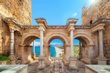 Hadrian's Gate in Antalya