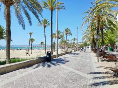 Promenade of El Arenal