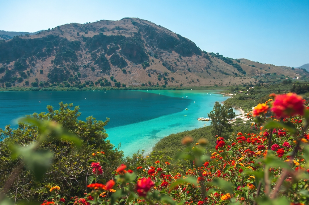 Kournas-See auf Kreta
