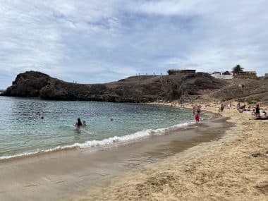 strand Papagayo auf Lanzarote