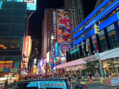 Times Square im Oktober 2023