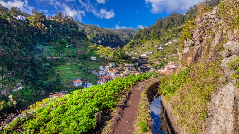 Wandern auf Madeira bei traumhaften Wetter