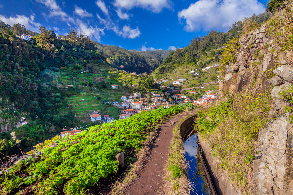 Wandern auf Madeira bei traumhaften Wetter