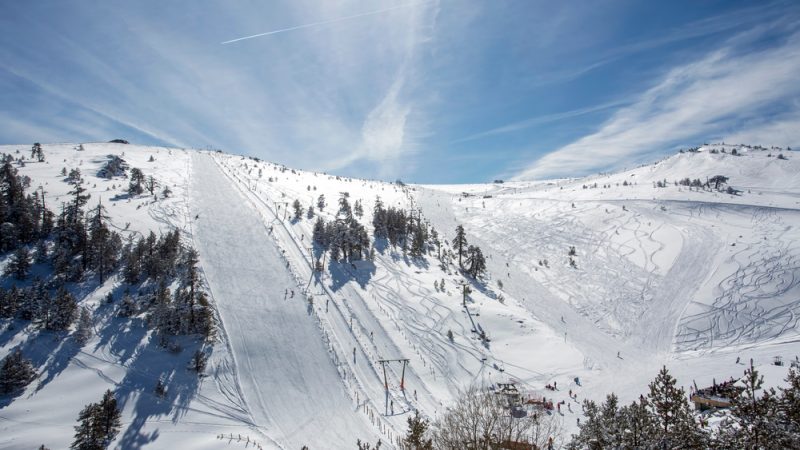 Skigebiet Kartalkaya in der Türkei