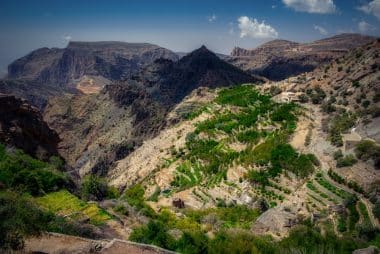 Jebel Akhdar, Oman. The Green Mountain