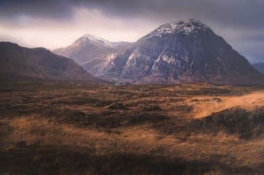 Die schottischen Highlands im Glencoe