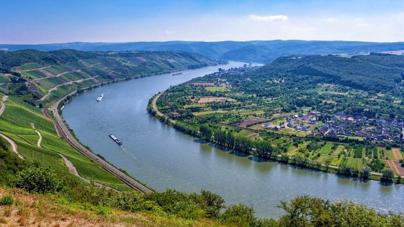 Der Rhein in Rheinland-Pfalz